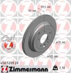 ZIMMERMANN Disc frana ZIMMERMANN COAT Z 450.5209. 20 (450.5209.20)