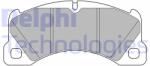 DELPHI set placute frana, frana disc DELPHI LP3629 - automobilus