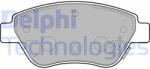 DELPHI set placute frana, frana disc DELPHI LP2478 (LP2478)
