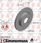 ZIMMERMANN Disc frana ZIMMERMANN COAT Z 200.2536. 20 (200.2536.20)