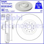 DELPHI Disc frana DELPHI BG9384C (BG9384C) - automobilus
