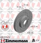 ZIMMERMANN Disc frana ZIMMERMANN SPORT Z 600.3214. 52 (600.3214.52)