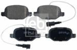 Febi Bilstein set placute frana, frana disc FEBI BILSTEIN 116423 (116423)