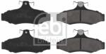Febi Bilstein set placute frana, frana disc FEBI BILSTEIN 16507 (16507)