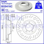 DELPHI Disc frana DELPHI BG9416C (BG9416C)