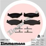ZIMMERMANN set placute frana, frana disc ZIMMERMANN 20887.170. 1 (20887.170.1)