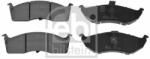 Febi Bilstein set placute frana, frana disc FEBI BILSTEIN 116366