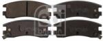 Febi Bilstein set placute frana, frana disc FEBI BILSTEIN 116154 (116154)