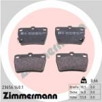 ZIMMERMANN set placute frana, frana disc ZIMMERMANN 23656.140. 1 (23656.140.1)