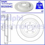 DELPHI Disc frana DELPHI BG5094C (BG5094C) - automobilus