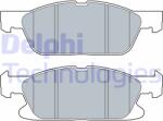 DELPHI set placute frana, frana disc DELPHI LP3536 (LP3536)