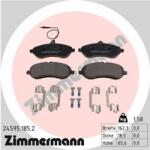 ZIMMERMANN set placute frana, frana disc ZIMMERMANN 24595.185. 2 (24595.185.2)