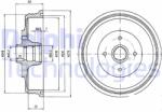DELPHI Tambur frana DELPHI BF430 (BF430)