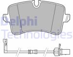 DELPHI set placute frana, frana disc DELPHI LP3625 - automobilus