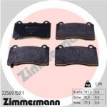 ZIMMERMANN set placute frana, frana disc ZIMMERMANN 22569.150. 1 (22569.150.1)