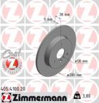 ZIMMERMANN Disc frana ZIMMERMANN COAT Z 405.4100. 20 (405.4100.20)