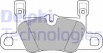DELPHI set placute frana, frana disc DELPHI LP3656 (LP3656)