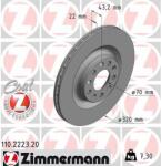 ZIMMERMANN Disc frana ZIMMERMANN COAT Z 110.2223. 20 (110.2223.20)