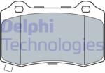 DELPHI set placute frana, frana disc DELPHI LP3547 (LP3547)