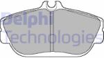 DELPHI set placute frana, frana disc DELPHI LP887 (LP887)