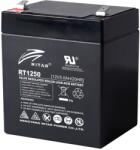 Ritar Power Акумулаторна батерия Ritar Power RT1250, 12V, 5Ah, AGM, T2 конектори (RT1250)