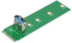 Makki Контролер/екстендер, Makki MAKKI-M2-TO-USB от M. 2(м) към USB(ж), за mining (MAKKI-M2-TO-USB)