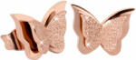 Troli Cercei Metal Butterfly KES-048-ROSEGOLD