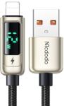 Mcdodo Cablu Digital Pro USB-A la Lightning Silver (1.2m, 3A) (CA-9941) - vexio
