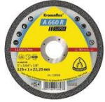 Klingspor Disc de taiere KLINGSPOR A 660 R Supra, plat, pentru inox, otel, 115mmx1mm (530292) - 24mag Disc de taiere
