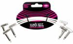 Ernie Ball 6385 Flat Ribbon 15 cm fehér patchkábel szett - hangszerplaza