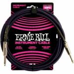 Ernie Ball 6393 fekete-lila 3 m szövet gitárkábel