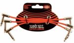 Ernie Ball 6403 Flat Ribbon 30 cm narancs patchkábel szett - hangszerplaza
