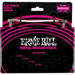 Ernie Ball 6387 Flat Ribbon Pedal Board Pack fehér patchkábel szett - hangszerplaza