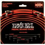 Ernie Ball 6404 Flat Ribbon Pedal Board Pack narancs patchkábel szett - hangszerplaza