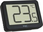 TFA Termometru digital de camera, cu suport magnetic, negru, TFA 30.1065. 01 Children SafetyCare
