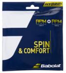 Babolat Racordaj tenis "Babolat RPM Blast 1.25mm + RPM Soft 1.30mm (12 m) - black/grey