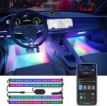 Govee Banda LED Auto Govee H7090 RGBIC, Sincronizare Muzica, Control App, 30 de scene (H7090)