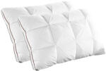 Ralex Pucioasa Set 2 Perne casetate Puf de Gasca 100% naturala Luxury 50 x 70 cm, Ralex Pucioasa