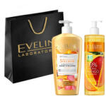 Eveline Cosmetics - Set Eveline Cosmetics Lotiune de corp Botanic Expert 5 Precious Oils, Gel pentru fata si corp BioOrganic Mango Set 350 ml + 400 ml - hiris