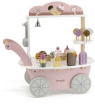 Viga Toys Mini toneta de inghetata din lemn, polarb viga (44054) - bekid