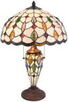 Clayre & Eef Veioza decorativa sticla multicolora polirasina Tiffany 40x60 cm (5LL-5182)
