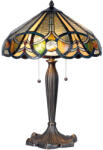 Clayre & Eef Veioza decorativa sticla mlticolora polirasina Tiffany 41x61 cm (5LL-5299)