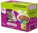 Whiskas hrana umeda pisici selectii de carne in aspic (pui/vita/somon/ton) 12 x 100 g