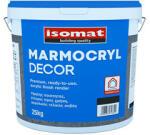 Isomat MARMOCRYL Decor - tencuiala decorativa, acrilica, hidrofuga, aspect tip scoarta de copac (Culoare: ALB, Granulatie: 2, 5 mm)