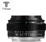 TTArtisan 50mm f/2 FF (Sony E) Obiectiv aparat foto