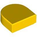 LEGO® 24246c3 - LEGO sárga csempe félkör kiegészítéssel 1 x 1 méretű (24246c3)