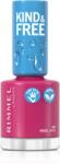 Rimmel Kind & Free lac de unghii culoare 165 Rebel Rose 8 ml