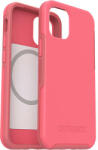 OtterBox Husa OtterBox Symmetry Plus compatibila cu iPhone 12 Mini, MagSafe, Tea Petal Pink (77-80489)
