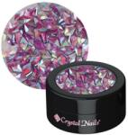 Crystalnails 3D rombusz díszítő flitter - Violet