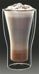  Latte macchiatos pohár, duplafalú üveg, 34cl, 2db-os szett, "Thermo (KHPU142) - tutitinta